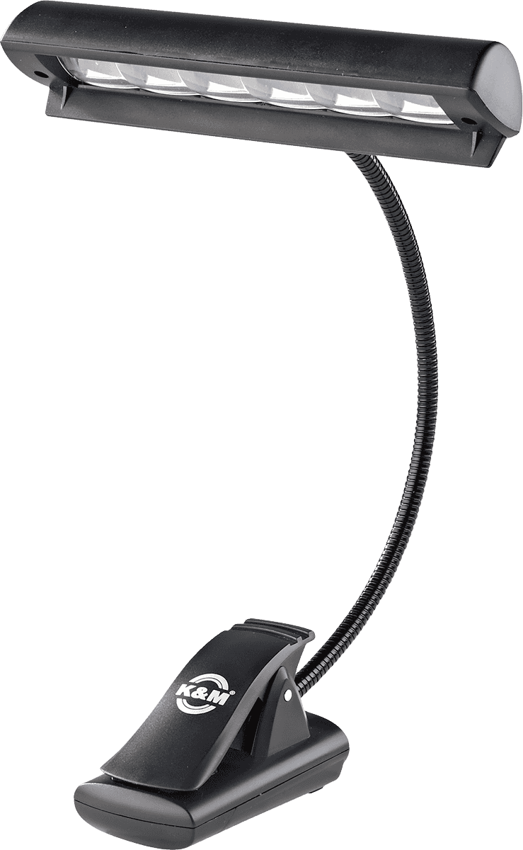 Qiilu 1E02 Lampe à pince universelle flexible à LED pour pupitre de piano,  pupitre à LED, lampe de pupitre 